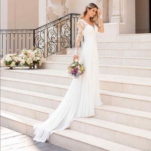 Stella York long sleeve wedding gown NEW